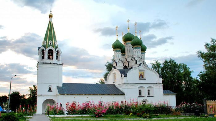 Церковь Успенская на Ильинской горе. 60-70 гг. 17 века