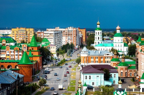 Вознесенская улица в Йошкар-Оле