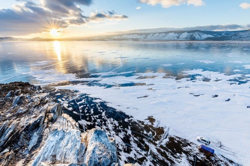 Байкал зимой