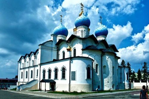 Благовещенский собор казанского кремля фото