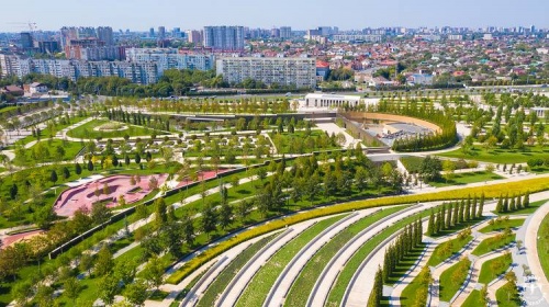 Парк Галицкого В Краснодаре Фото Сверху