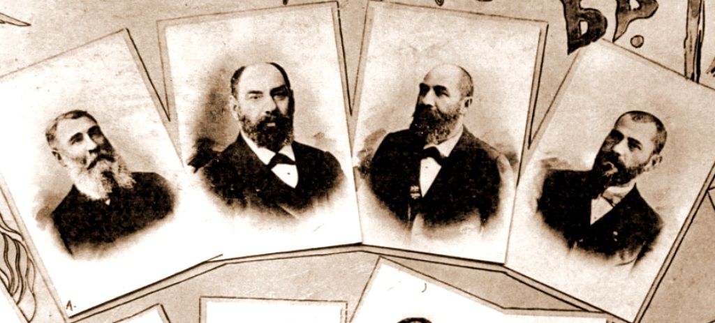 У Гавриила Аслановича было четыре брата. Гавриил Асланович второй справа