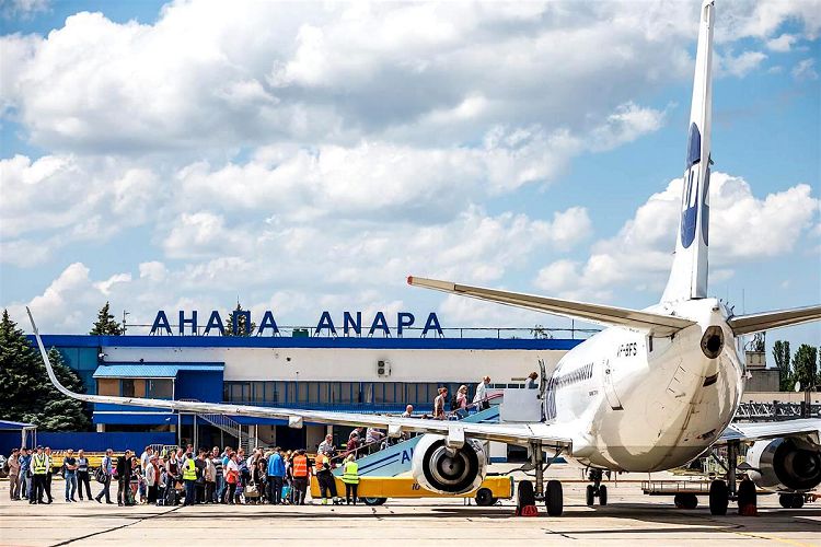 Анапский аэропорт находится в поселке Витязево