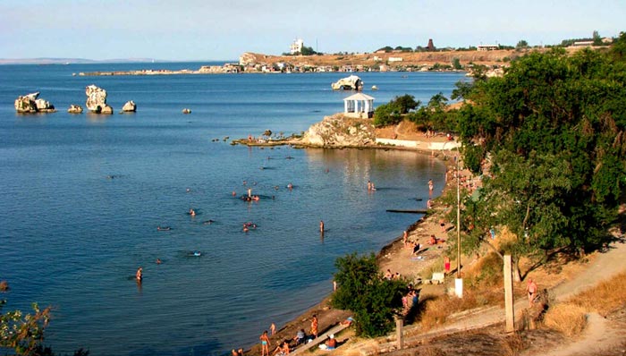 Отдых на Молодежном пляже