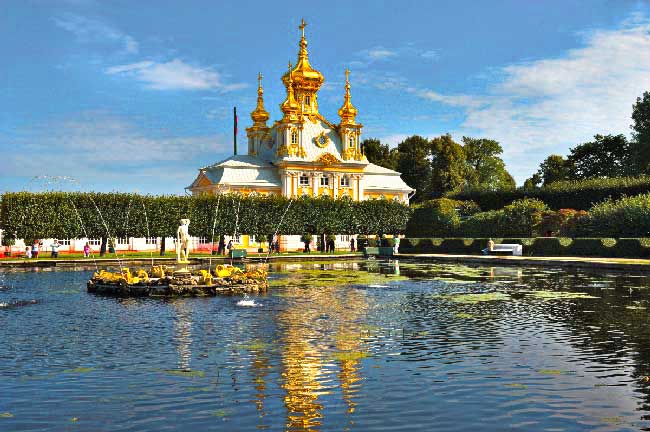 Церковь Петра и Павла Большого Петергофского дворца