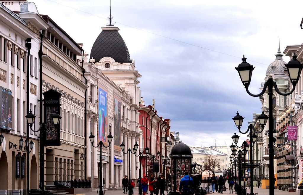 Архитектура улицы Баумана сформировалась на рубеже 19 - 20 столетий