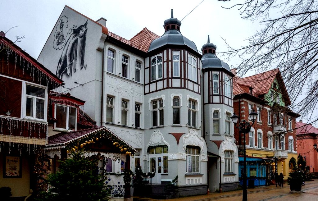 Бывшая гостиница Шутцов - прекрасный памятник прусского модерна начала 20 века