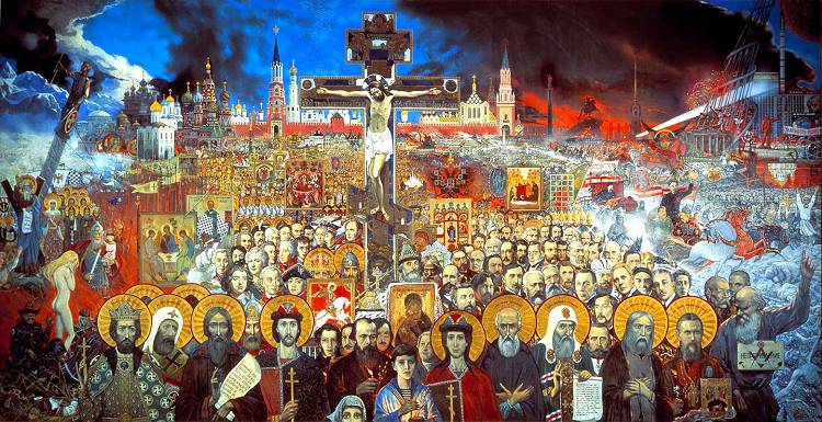 Увидеть "Вечную Россию" и другие картины И.Глазунова - это тоже открытие