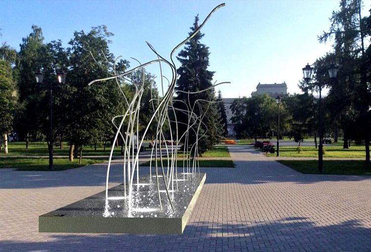 Композиция "Архитектура танца" довольно современна