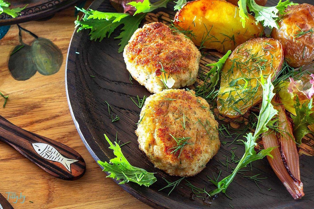 Котлетки из щуки в Калининградском ресторане