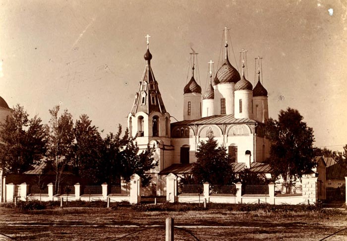 Храм Иоанна Златоуста в Рубленом городе в конце 19 века Храм Иоанна Златоуста в Рубленом городе в конце 19 века