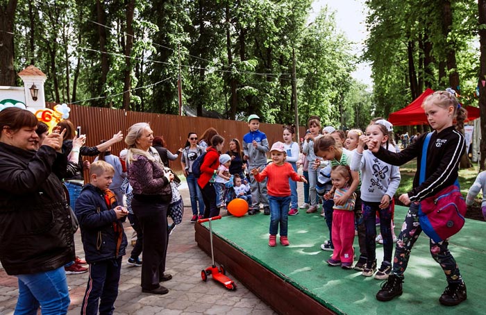 Детское мероприятие в Сормовском парке