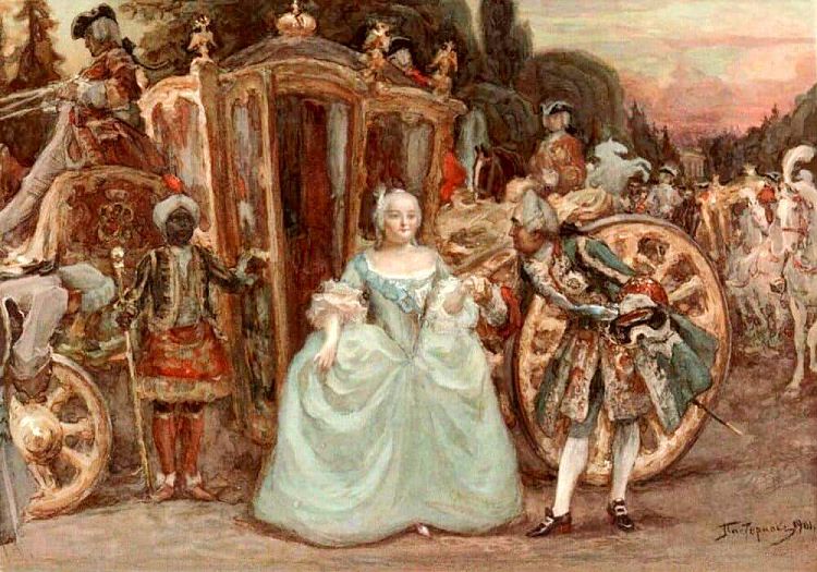 К Иверской Богоматери непременно заходили все монархи, в том числе и Елизавета Петровна