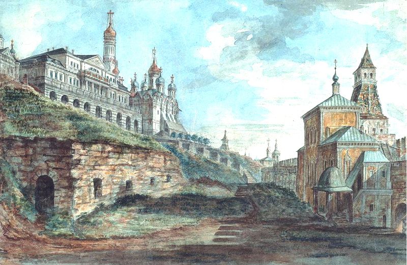 В начале 19 века Зимний дворец Кремля достраивается еще одним этажом