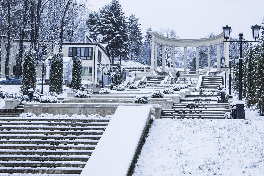 Заснеженный Кисловодск