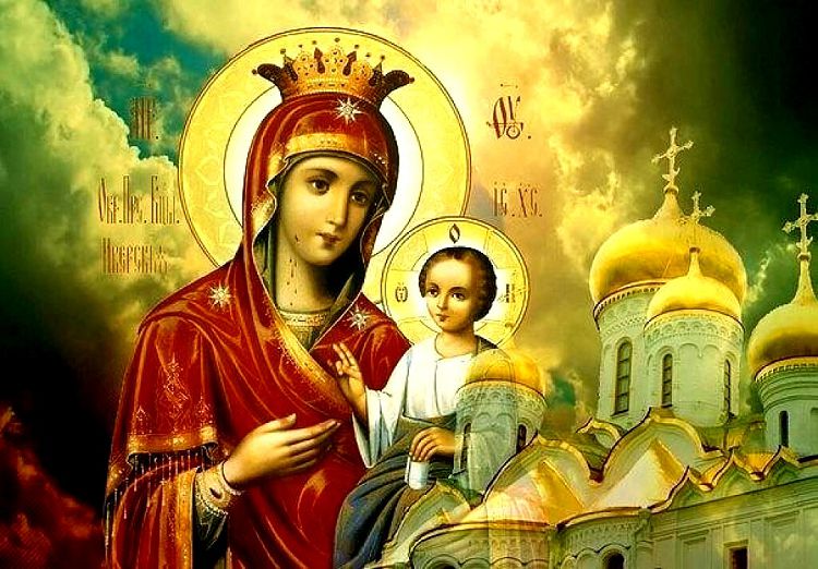 Образ Иверской богоматери является одним из самых почитаемых в христианском мире