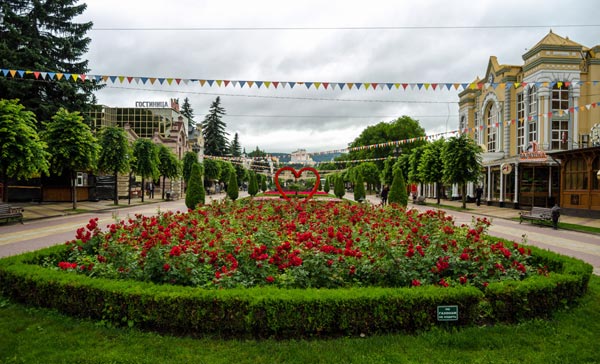 Курортный бульвар в Кисловодске