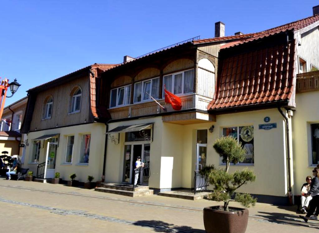 Дом № 13 один из самых типичных домов в архитектуре довоенного Кранца