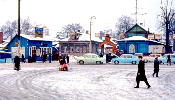 Зимний Загорск в 1964 году