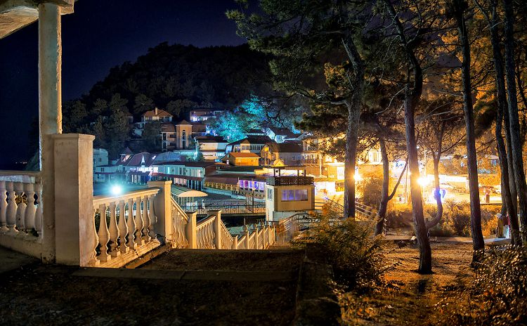 По вечерам в Джанхоте тихо и очень романтично