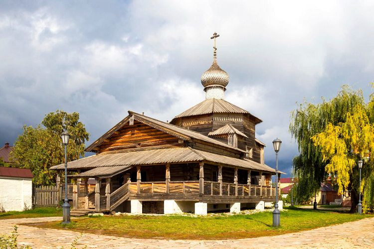 Троицкий храм Свияжска - единственный свидетель далеких событий 16 века