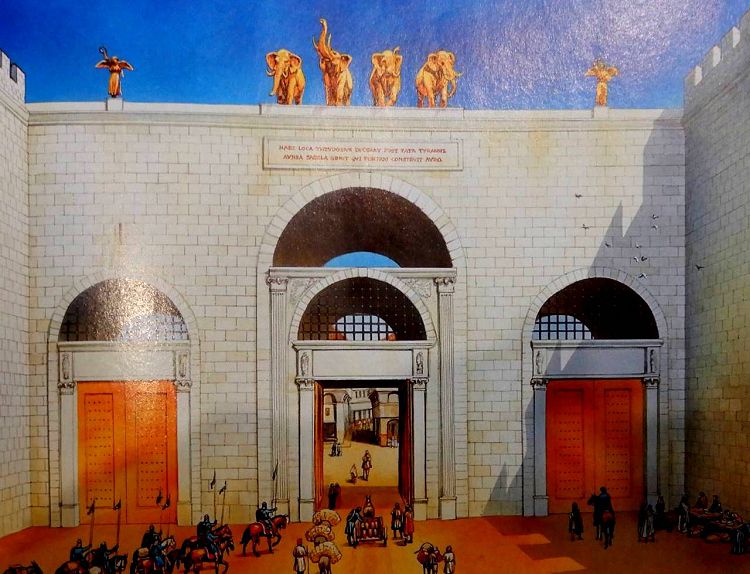 Знаменитые Золотые ворота Царьграда были главным въездом в город