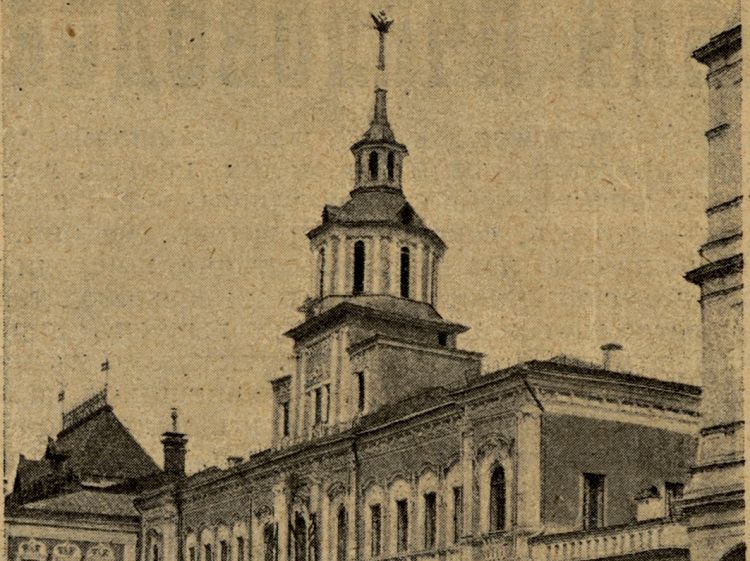 Ратушная, она же пожарная башня сочеталась с аналогичной башней Земского приказа