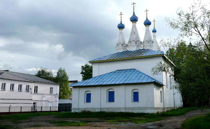 Владимирский храм на Божедомке. 70-е гг 17 века