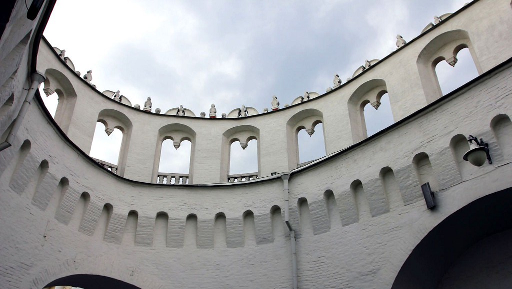 Сегодня Кутафья башня не имеет верхнего покрытия