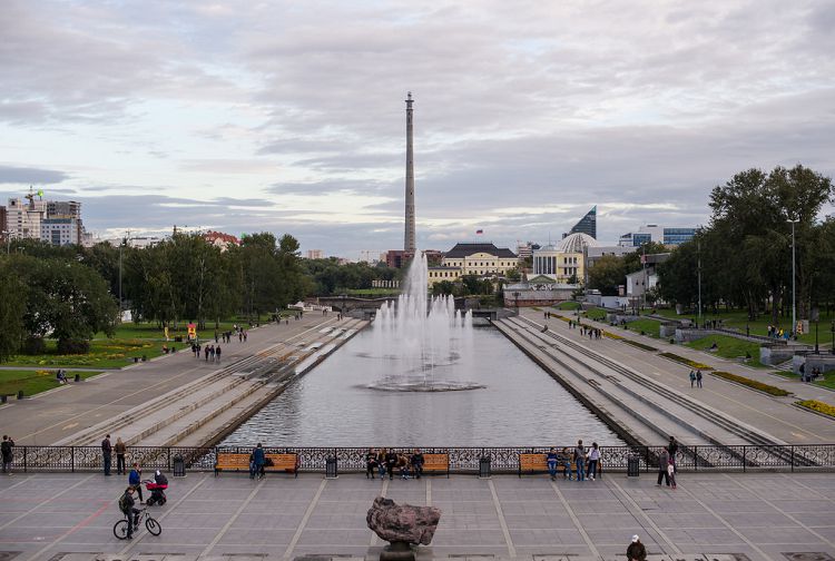 Фото екатеринбург плотинка летом