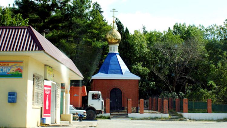 Часовню Сергия Радонежского можно посетить по дороге к "Белым скалам"