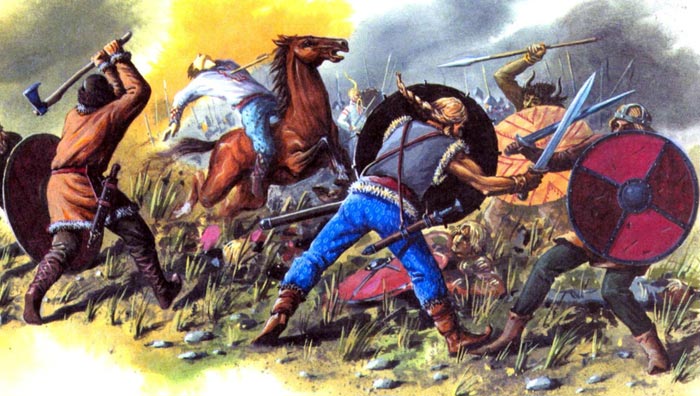 И погиб в кровавой и неравной схватке юноша от рук своего отца