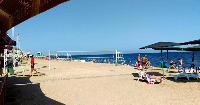 На пляже "Баунти"