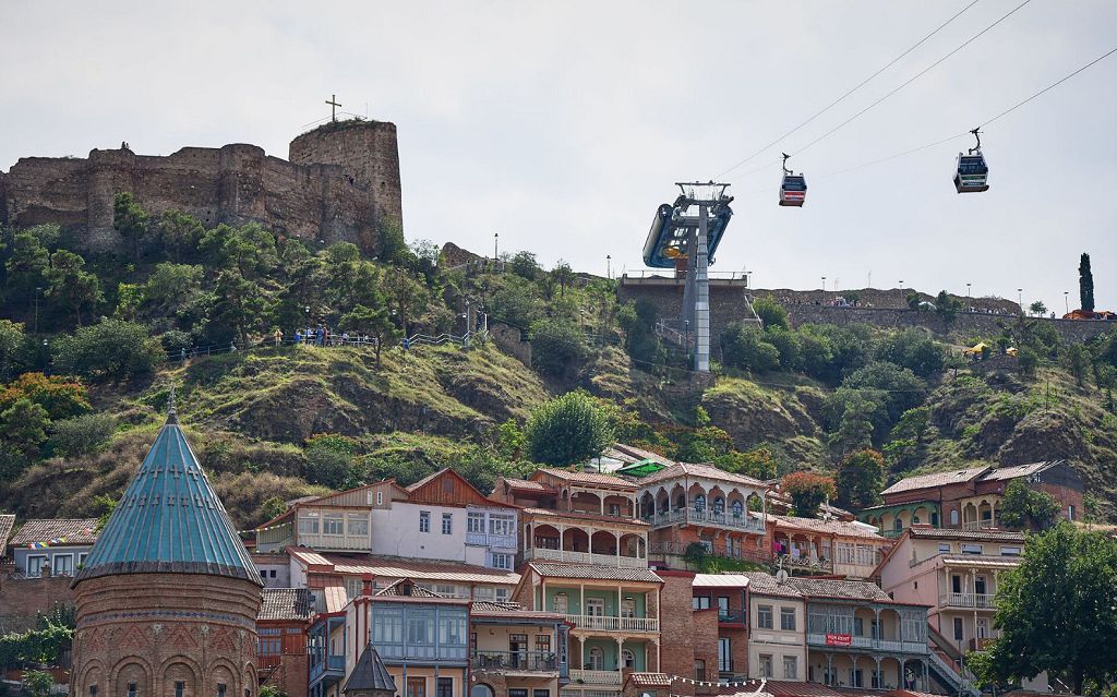 Канатная дорога на Крепость Нарикала