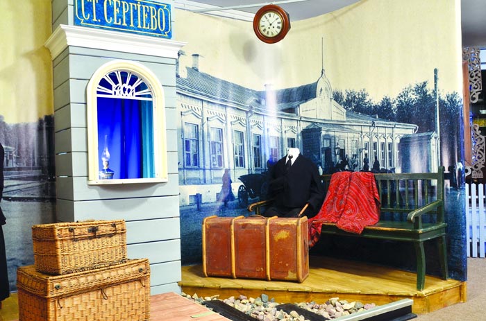 Экспозиция Краеведческого отдела Исторического музея Сергиева посада