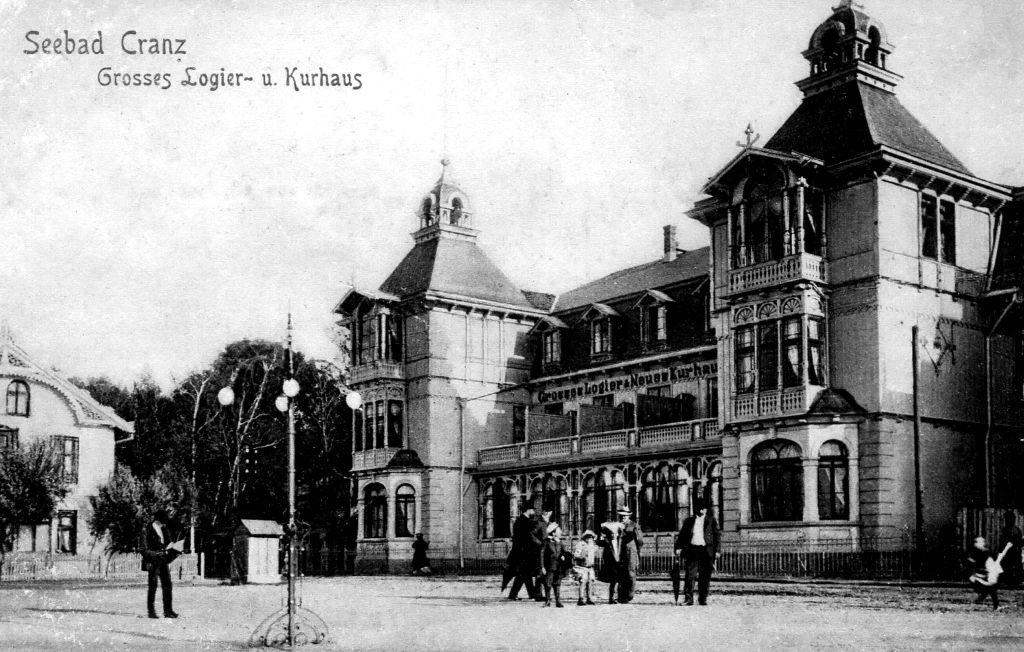 "Курхаус" был самым крупным отелем довоенного курортного Кранца