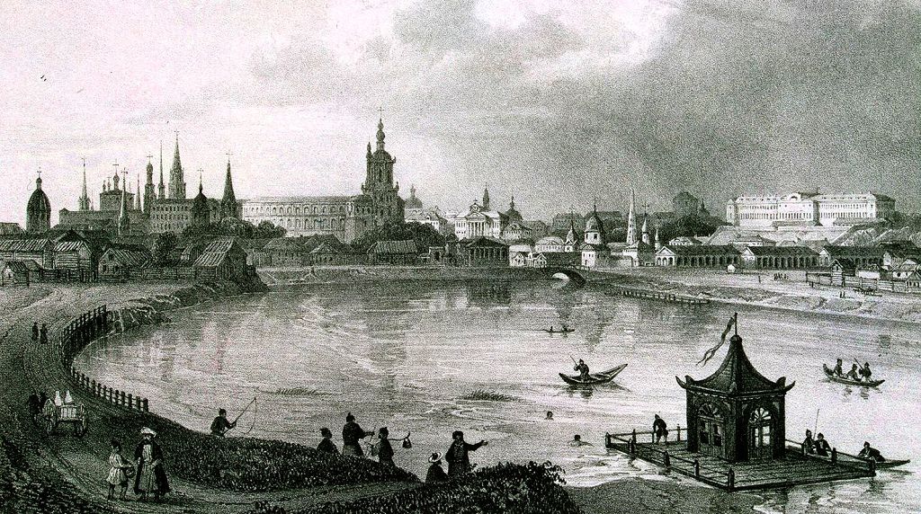 До 30-40 годов 20 века Набережная озера Кабан была грязной и необорудованной территорией