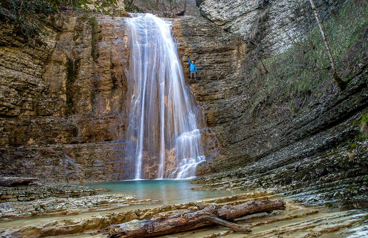 Около Большого Полковничьего водопада получаются классные снимки