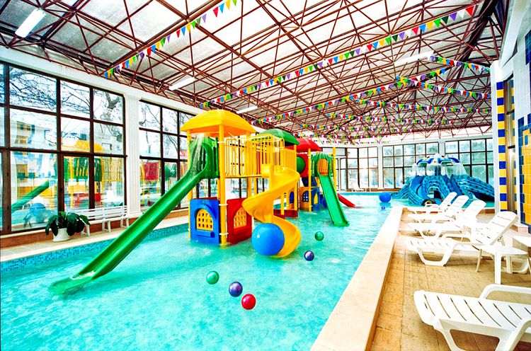 Аквапарк "Осьминожка" предназначен только для развлечения маленьких детей