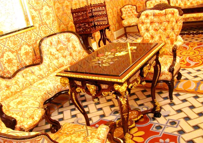 Будуар Императрицы был полон изыска и роскоши