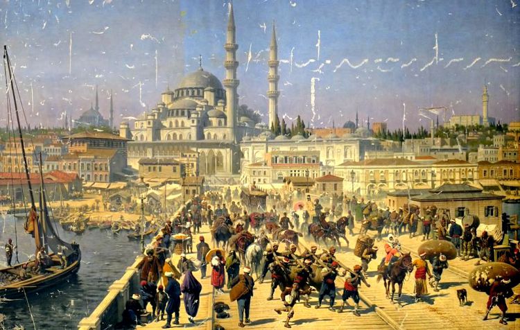 Постепенно Константинополь приобретал внешние черты города мусульманского