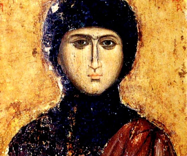 Православная Феодосия погибла в период иконоборчества, защищая образ Христа Халки