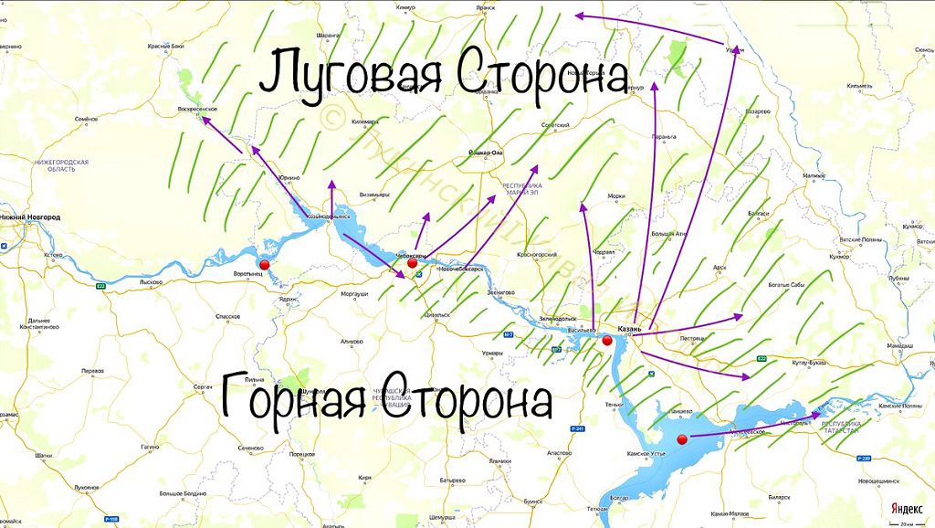 Присоединение различных марийских племен к Руси шло постепенно