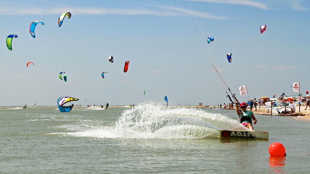 Кайтсерфинг в Азовском море