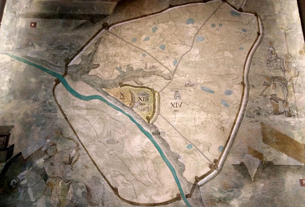 Размеры городской территории Булгара с 10 до 14 века увеличились в 10 раз Размеры городской территории Булгара с 10 до 14 века увеличились в 10 раз