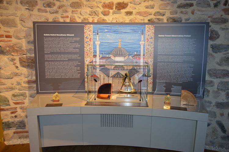 Некоторое время в башне располагалась обсерватория