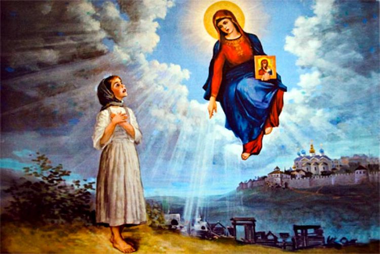 Образ Богоматери указал девочке Матроне точное место поиска иконы