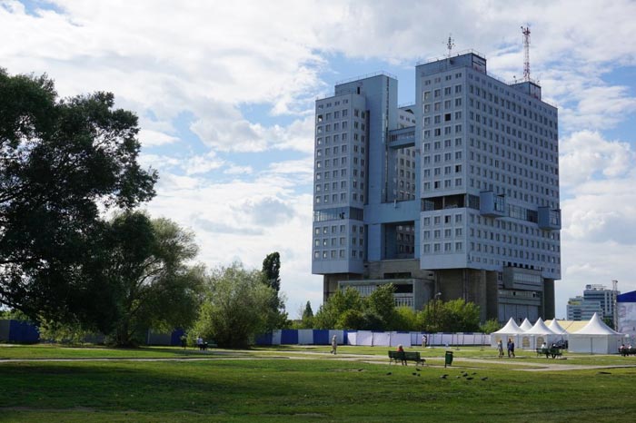 Дом Советов в Калининграде на месте разрушенного замка