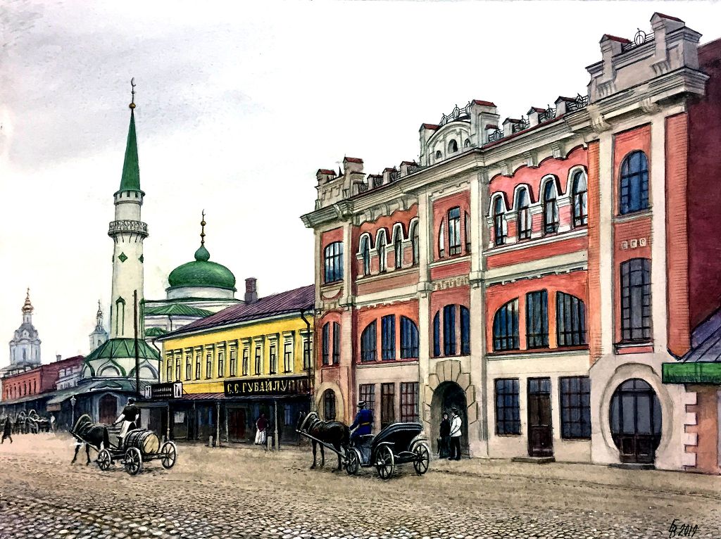 Гостиница "Амур" была в начале 20 века одной из самых престижных