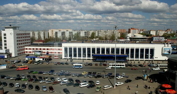 Нижегородский железнодорожный вокзал называется Московским